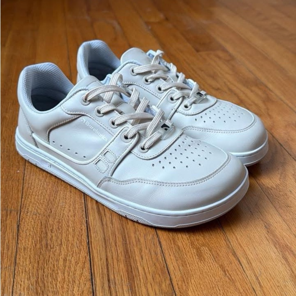 Barebarics Barefoot Cream & White Sneakers